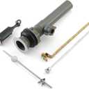Moen Replacement Drain Kit (Chrome)- Compatible with most Moen Bathroom Faucets