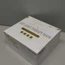 Yahi Red Light Therapy for Face and Neck, Rechargeable and Ergonomic Design for Home & Travel, Cordless Face Mask Light Therapy, White