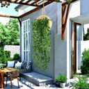 4 Bunchs Artificial Plants Hanging Ivy Garland Fake Vines Leaves Greenery Decoration for Home Decoration Wedding Wall Outdoor Garden Party Bar Garland Outside Decor