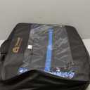 Front & Rear Seat Covers for Corvette C7 C5 Car Seat Cover Luxury PU Leather Sporty Breathable Comfortable Blue × Black