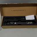 KraftGeek Vlogging Tripod for Phone and Camera, 60" Tripod Stand for iPhone and Android with 3 Cold Shoes for Light and Microphone (Both are not Included), Selfie Stick with Remote for Video Recording (Black)