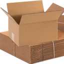 BOX USA Shipping Boxes Medium 12"L x 8"W x 6"H 25-Pack - Corrugated Cardboard Box for Moving, Mailing, Packing, Packaging and Storage