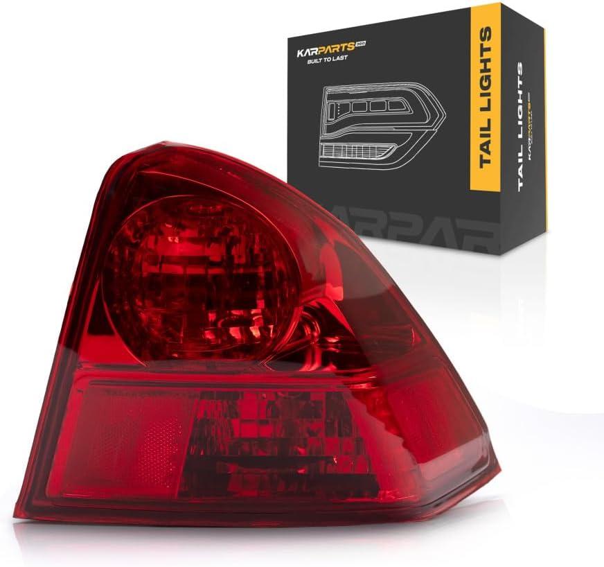 For 2003-2005 Honda Civic Rear Tail Light Passenger Side Assembly Unit HO2801153 4dr For Sedan; quarter panel mounted-replaces 33501-S5B-A01