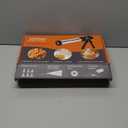 Churro Maker Machine, 21-Piece Stainless Steel Churro Gun Kit, Churros Maker Gun, Cookie Press Set, Hollow Churro, Spritz Cookie Press Gun with Piping Bag, Filler, 6 Tips, 9 Discs, 2 Brushes