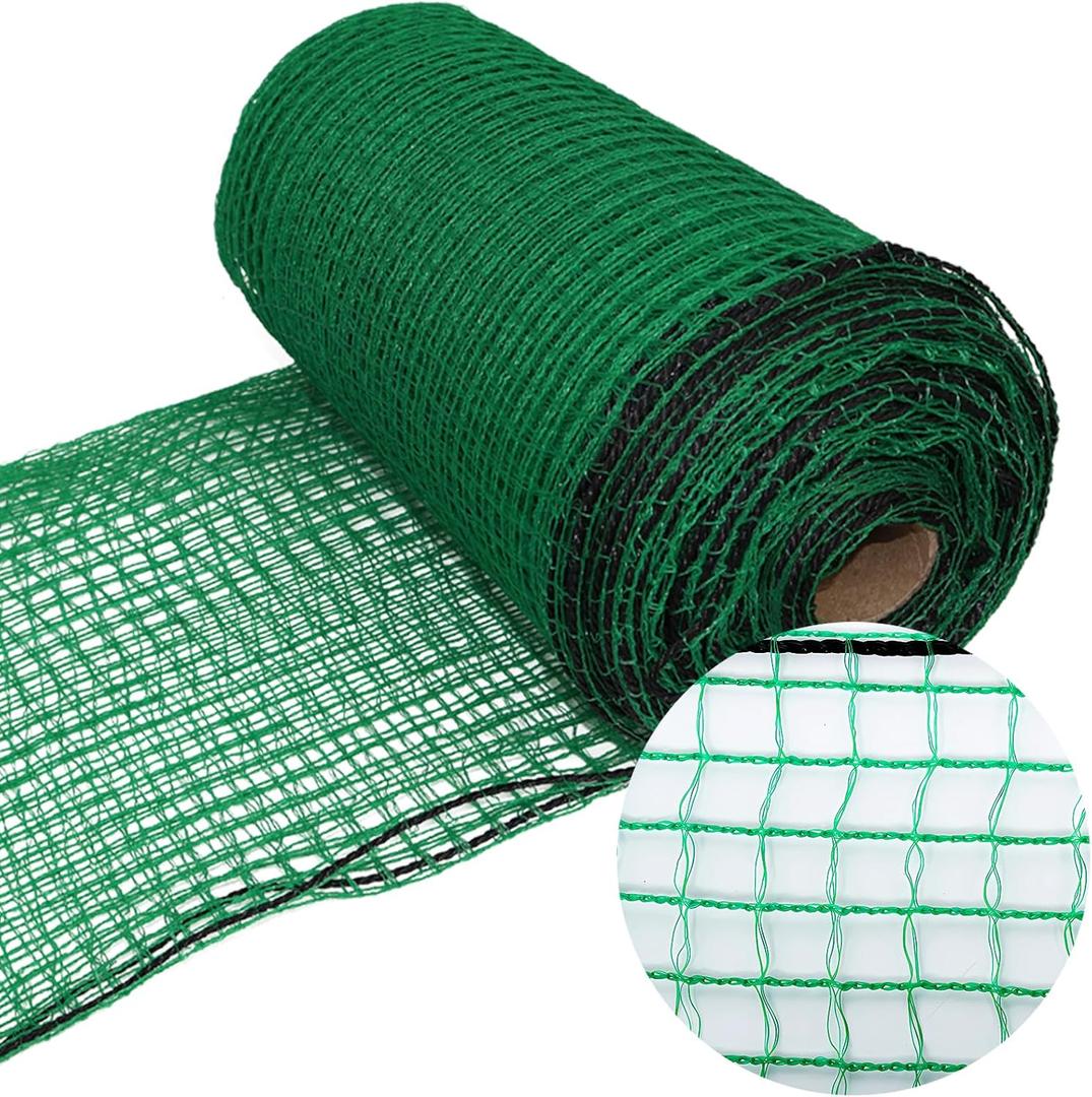 5'x100' Temporary Fence, Garden Fencing Plastic Mesh Fence, Safety Fence, Snow Fence, Construction Fence, Animal Barrier for Dog, Deer, Chicken, Poultry, Deer, Rabbit, Green