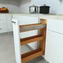 ELYSIAN New 5 inch Width Pull Out Kitchen Slim Storage Cabinet Spice Rack Home Organizer 2025