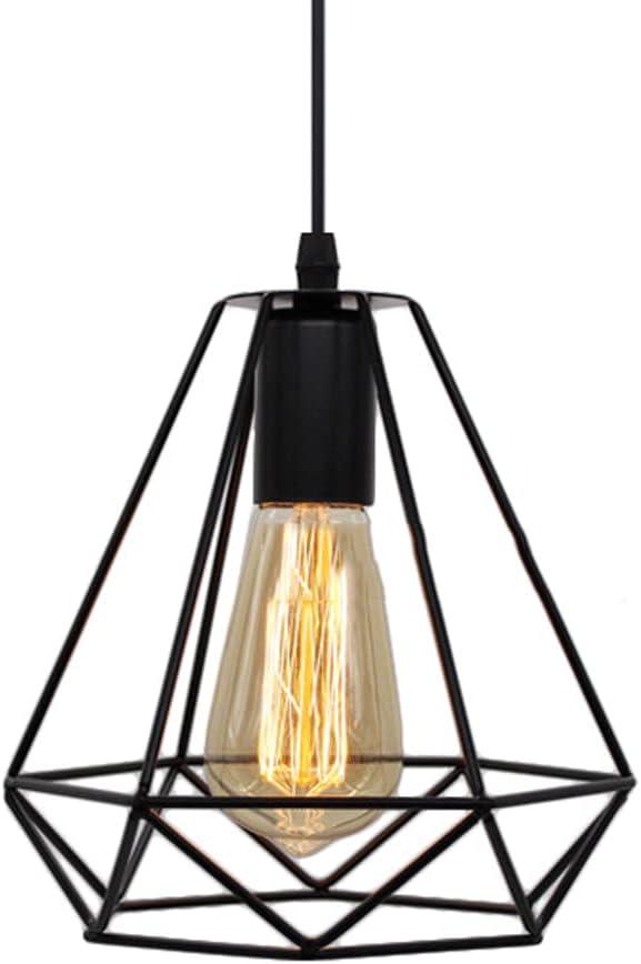 CHENKUI Modern Elegance Pendant Light Nordic Chandelier Decoration Retro Hanging Light Lampshade Adjustable Industrial Pendant Lamp Fixtures for Living Room, Kitchen Island, Hotel