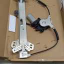 Front Left Driver Side Power Window Regulator with Motor Compatible with 2003 2004 2005 2006 2007 Honda Accord Coupe (2-Door Only), 741-304