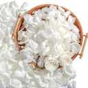 Real Ivory Rose Petals, Frozen Preserved Petals for, Wedding Party Decorations, Dried Flower Confetti, Table Centerpieces, Bridal Shower, 3.17 oz (90 g)