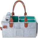 Mr. Pen- Baby Diaper Caddy Organizer with Lid, Baby Organizer, Diaper Caddy with Lid (1 Pack)
