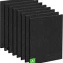 8 Pack HPA300 Pre Filter A, HRF-A300 Pre Kit Filter for Honeywell HPA300 Air Purifier, Precut Activated Carbon Prefilter for HPA300, HPA304, HPA3300, HPA5300, HPA8350 Series