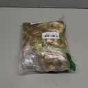 Half and Half Kids Christmas Cindy Wig Blonde Double Braids Wig with Red Bow-kot + Necklace + Earrings + Wig Cap for Girls Child Toddler Costumes Halloween