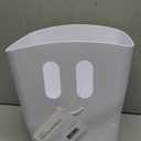 Ubbi Freestanding Bath Toy Organizer Bath Caddy with Removable Drying Rack Bin and Scoop for Toddlers and Baby, Gray (One Size)