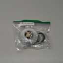 Uxoz Bathtub Drain Stopper, Tub Stopper/Bathtub Plug for Tip Toe/Trip Lever/Lift&Turn Tub Drains, Bath Tub Drain Stoppers Designed for 1.5"-1.72" Drain Hole w/3 O-Rings,Chrome Plated