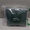 SHINELAND Dark Emerald Green Blackout Curtains 84 Inches Length for Living Room 2 Panels Set,Back Tab Pleated Thermal Insulating Elegant Curtain Drapes for Winter Bedroom 84 Inch Long,Forest