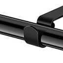 Standard Decorative Window Curtain Rods 30 to 88 Inch,5/8 Inch Diameter Small Curtain Rod Set, Heavy Duty Drapery Rods with Brackets Black