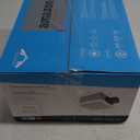 Tech Drive Bathroom fan 110 CFM, 1.5Sone No Attic access Needed Installation,Very Quiet Bath Ventilation and Exhaust Fan, Ceiling Mounted Fan,White Plastic Grille