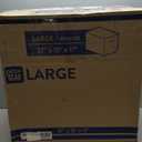 HOMCOM Upholstered Rocking Chair with Headrest and Lumber Pillow, Teddy Fleece Modern Rocker Chair with High Back, Steel Frame and Beech Wood Base for Living Room, Bedroom, Cream White