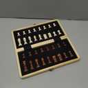 Wooden Chess Set,11.5 inch Magnetic Chess Board Folding Design with Storage Travel Chess Game for Kids, Adults and Family Game Night