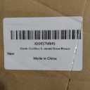 Cordless Snow Shovel 13", 48V 600W, 2×4.0Ah Batteries & Quick Charger, 12" Width 8" Depth, 25FT Throw Electric Snow Blower with Directional Plate & Adjustable Handle for Driveways & Sidewalks(Orange)