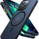 TORRAS Upgraded Magnetic for iPhone 13 Pro Case 18N, Compatible with MagSafe, 12FT Military Grade Drop Tested, Slim Protective Matte Silicone for iPhone 13 Pro Phone Case 6.1'', Translucent Black