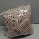 RESARE Waffle Bathroom Runner Rugs, Super Absorbent Bath Mat Non Slip Washable Quick Dry, Upgraded Ultra Soft Boho Bath Rugs with Tassels for Hallway Bedroom Laundry Room, 2'x6'(24"x72"), Brown