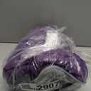 IDOMIK Warm Dog Coat with Harness, Waterproof Reflective Dog Jackets for Small Medium Large Dogs, Fleece High Collar Winter Jacket with Zipper, Pet Winter Snowsuit Clothes for Cold Weather,Purple 3XL (3XL(Neck Girth:26.8"))