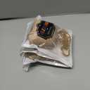  OLEBAND Case Fit for Airpod 1st/2nd Generation with Cute Bling Keychain, iPods Silicone Cover Compatible for Apple Air pod/iPod 2 and 1 Gen Case, LED Visible, for Women and Girls, Milk Tea