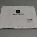 Snowflake Embroidered White Christmas Table Runner - Ideal for Christmas Decor, Rustic Farmhouse Holiday Decor, and Winter Wonderland Table Decorations - White (14 x 72 Inches Long)