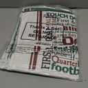 6 Pcs Football Kitchen Towels Decorative Football Dish Hand Towels Sports Theme Absorbent Dish Cloths Tea Washcloths for Bathroom Gift, 15.75 x 23.62 Inch