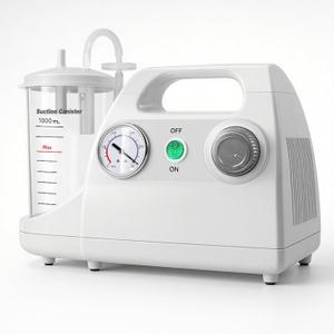 Portable Veterinary Suction Machine for Home Use with 1000ml Capacity (White) Portable Veterinary Suction Machine for Home Use with 1000ml Capacity (White)