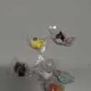 Mini Vase Magnets, Mini Ceramic Vase Magnets for Fridge, 3D Ceramic Flower Cute Plant Vases Fridge Magnet for Kitchen, Office Decoration (8pcs)