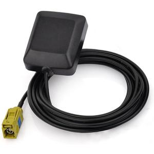Eightwood Mini Satellite Radio Antenna Fakra K Curry Female Connector Compatible with Sirius XM Car Vehicle Trucks RV HD Hi-Fi Radio Stereo Receiver Tuner 2320-2345MHz