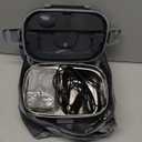 Electric Lunch Box for Men, Women & Adults - 80W Fast Heating - Heated Lunch Box with Dual 1.5L SS Containers - Portable Food Warmer for Car, Truck, Office (Black)