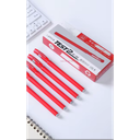 12pcs Ballpoint and Gel Pens - Frosted Carbon Neutral 0.5mm Business Office Supplies