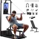 Speediance Smart Home Gym, Multi-Functional Gym Machine for Full Body Strength Training, All-in-one Gym Equipment, Digital Weight System, Workout Station, Squat Rack, Gym Monster (GM 2 Works Plus)