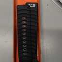 Bandletic Magnetic Silicone Watchband Compatible with Samsung Galaxy Watch Ultra Bands (2025/2024), Durable Breathable Strong Magnet Sport Strap for Galaxy Watch Ultra Band 47mm for Men, Black/Gray