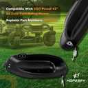 Lawn Mower Mulch Plug Compatible with EGO 42 Z6 Zero Turn Riding Mower Fit ZT4204L Models, Replace# -AMP4200