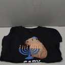 Funny Capybara Happy Hanukkah Chanukah Jewish Men Women Kids T-Shirt S