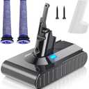 Battery Replacement,  Vacuum Cleaners, 2 Filters