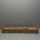 Rantila Indoor Room Divider, Portable Office Divider, Room Divider Wall Screen 2 Large Panel, Folding Partition Privacy Screen Walls Dividers for Room Separator 142" W x 71" H,Gray (Grey)