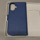 TUCCH Wallet Case for iPhone 16, Magnetic PU Leather Kickstand Flip Cover with 4 Card Slot Shockproof TPU Interior Shell, [RFID Blocking] Folio Case Compatible with iPhone 16 5G 2024, Light Blue