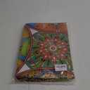 Round Fitted Tablecloth Elastic Edge Design Table Cover Waterproof Table Cloth Wipeable Washable for Round Table