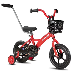 JOYSTAR Voyager 10 Inch Kids Bike for Boys and Girls, Children Bicycle in Red