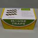 Mouse Traps, Mouse Traps Indoor for Home Quick Effectively, [2025 Edition] Mice Trap for House Indoor Kill Safe for Family and Pet 12 Packs