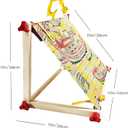 Wooden Cross Stitch Frame & Embroidery Stand with Adjustable Multi-Function Clip, Lap or Table Holder for Needlepoint, Quilting, Craft Supplies