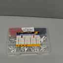 haisstronica 76PCS Tinned Copper Wire Lugs Kit,Heavy Duty Battery Cable Lugs AWG 6 4 2 1,Battery Terminals Connectors with 3:1 Heat Shrink Tube