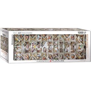 Sistine Chapel Pano 1000pc Puzzle