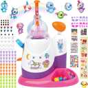 deAO DIY Balloon Animal Kit with Pump 136Pcs Balloon Making Craft Kits with Multiple Colors Balloons Accessories for Beginners Birthday Chrismas Gifts for Kids Boys Girls Ages 3+