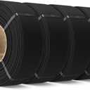 SUNLU Matte PLA Filament Refill 1.75mm 4KG, Black*4